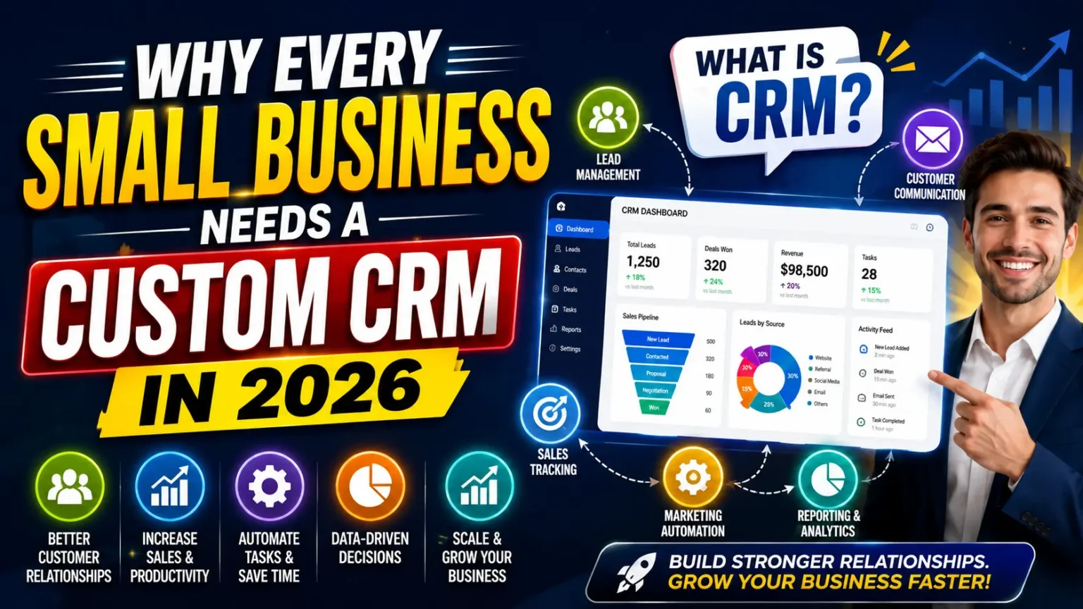 Why Every Small Business Needs a Custom CRM in 2026