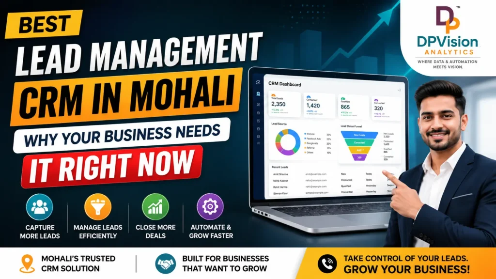 Best Lead Management CRM in Mohali – Why Your Business Needs It Right Now